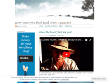 Tablet Screenshot of growyourownfood.wordpress.com