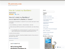 Tablet Screenshot of anworm.wordpress.com