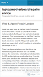 Mobile Screenshot of laptopmotherboardrepairservice.wordpress.com