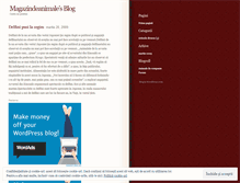 Tablet Screenshot of magazindeanimale.wordpress.com