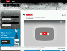 Tablet Screenshot of mrzombiekai.wordpress.com