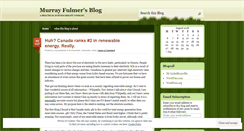 Desktop Screenshot of murrayfulmer.wordpress.com