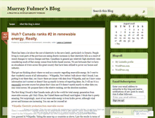 Tablet Screenshot of murrayfulmer.wordpress.com