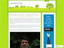Tablet Screenshot of bonsaifarms.wordpress.com