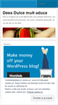 Mobile Screenshot of dulcedeea.wordpress.com