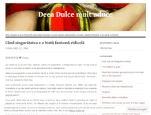 Tablet Screenshot of dulcedeea.wordpress.com