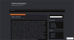Desktop Screenshot of damonsprague.wordpress.com