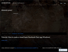 Tablet Screenshot of abombsurpreme.wordpress.com