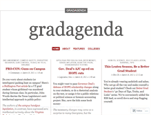 Tablet Screenshot of gradagenda.wordpress.com