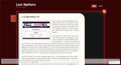Desktop Screenshot of leximathers.wordpress.com