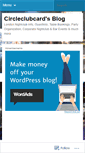 Mobile Screenshot of circleclubcard.wordpress.com