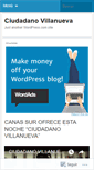 Mobile Screenshot of ciudadanovillanueva.wordpress.com