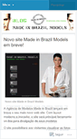 Mobile Screenshot of madeinbrazilmodels.wordpress.com