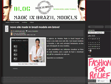 Tablet Screenshot of madeinbrazilmodels.wordpress.com