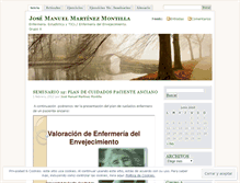 Tablet Screenshot of josemanuelmartinezmontilla.wordpress.com