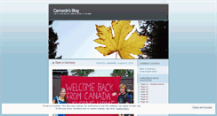 Desktop Screenshot of carnorda.wordpress.com