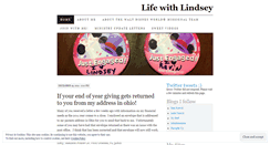 Desktop Screenshot of lindseyparrott.wordpress.com