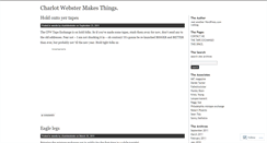 Desktop Screenshot of charlotwebster.wordpress.com