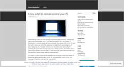 Desktop Screenshot of mountpeaks.wordpress.com