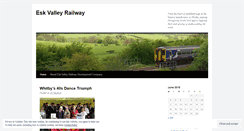 Desktop Screenshot of eskvalleyrailway.wordpress.com