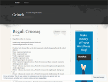 Tablet Screenshot of grinchu.wordpress.com