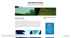 Desktop Screenshot of lisagrowingup.wordpress.com