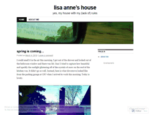 Tablet Screenshot of lisagrowingup.wordpress.com