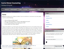 Tablet Screenshot of carriedinow.wordpress.com