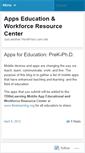Mobile Screenshot of edappscenter.wordpress.com