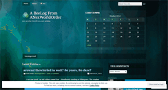 Desktop Screenshot of ohsyrusssss.wordpress.com