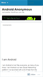 Mobile Screenshot of androidanonymous.wordpress.com