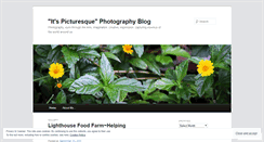 Desktop Screenshot of itspicturesquephotography.wordpress.com