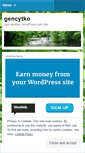 Mobile Screenshot of gencytko.wordpress.com