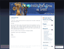 Tablet Screenshot of healingtree.wordpress.com