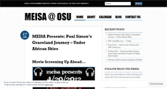 Desktop Screenshot of meisaohiostate.wordpress.com