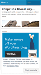 Mobile Screenshot of effepi70.wordpress.com