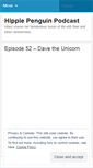Mobile Screenshot of hippiepenguinfibers.wordpress.com