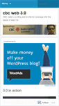 Mobile Screenshot of cbcweb3point0.wordpress.com