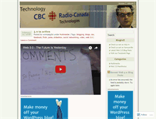 Tablet Screenshot of cbcweb3point0.wordpress.com