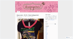 Desktop Screenshot of desapegamos.wordpress.com