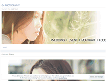Tablet Screenshot of gplusphotography.wordpress.com