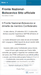 Mobile Screenshot of frontenazionalbolscevico.wordpress.com