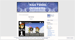 Desktop Screenshot of maistensoimpossivel.wordpress.com