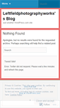 Mobile Screenshot of leftfieldphotographyworks.wordpress.com