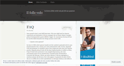 Desktop Screenshot of ilfollevolo.wordpress.com