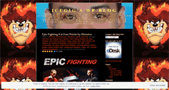 Desktop Screenshot of icegig.wordpress.com