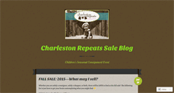 Desktop Screenshot of charlestonrepeats.wordpress.com