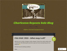 Tablet Screenshot of charlestonrepeats.wordpress.com