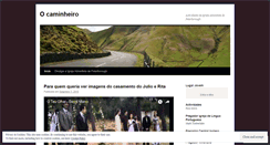 Desktop Screenshot of ocaminheiro.wordpress.com