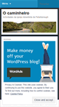 Mobile Screenshot of ocaminheiro.wordpress.com